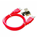Ver011C Pci-E Riser Express Cable 16X To 1X Graphic Extension Wire Adapter
