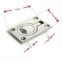 Floor Latch Marine Grade 316 Stainless Steel Flush Pull Latch