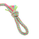 Pet Dog Puppy Chew Cotton Rope Rubber Ball Braided Knot Toys Products,47 cm