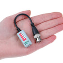 2pc/pair Camera Passive Video BNC Connector Coaxial Cable Adapt_