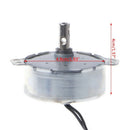 New AC 220-240V Synchronous Motor Gearmotor 4W CW/CCW Great Couple 5-6 RPM Hot