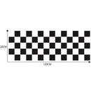 Car Styling Stickers Racing Sports Stripe Hood Bonnet Decals Auto Decoration