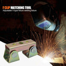V-shaped Magnetic Welding Holder Welding Fixture Adjustable Magnetic V-pads