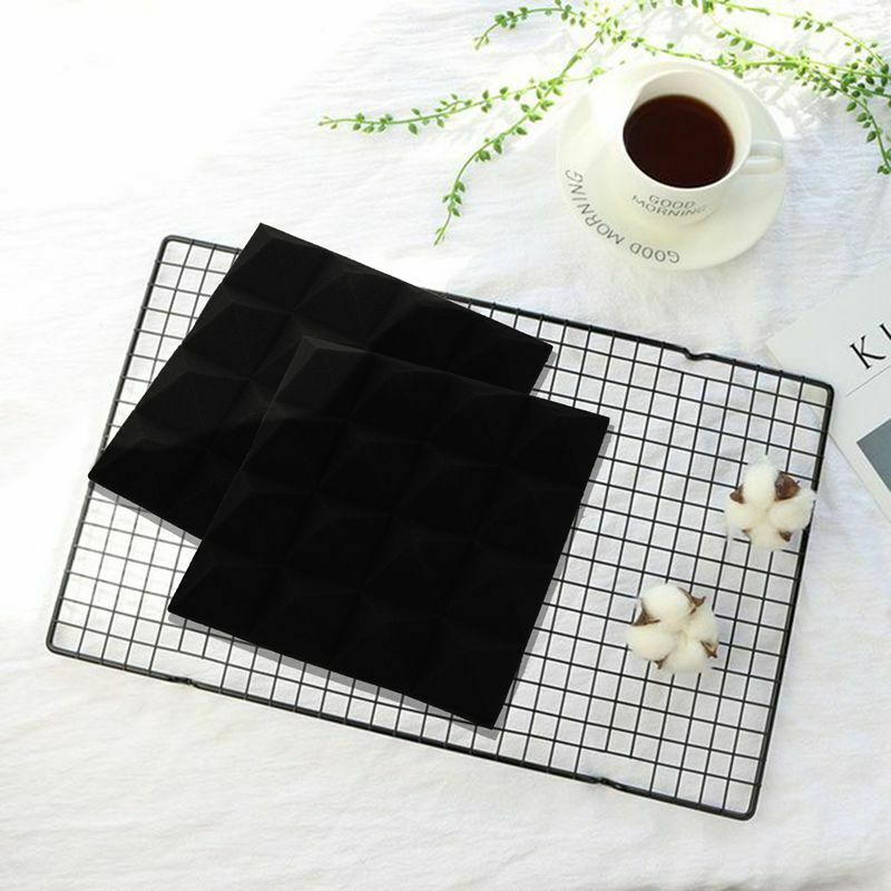 12 pcs -Soundproofing Foam Sound Absorption Pyramid Studio Treatment Wall P
