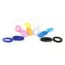 6pcs 2 in 1 Pet Supplies Dog Whistle Clicker Wrist Strap Puppy Trainer Aids A