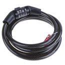 Universal Anti-Theft Bike Bicycle Cycling Lock Stainless Steel Cable C Ew