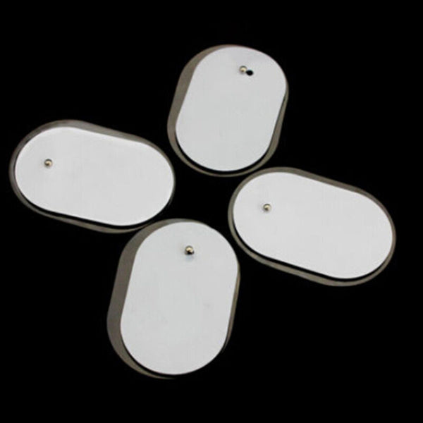 10x Replacement Pads for Massagers/Tens Units Electrode Pads Silicone + Gel TEUS