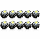 10Pcs T3 SMD Led Neo Wedge Car Dash Gauge Instrument Cluster Bulbs Light Whit FT