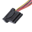 1X(Sata Hard Drive Power Cord 15Pin One Minute Two Three Transfer Cable Mal