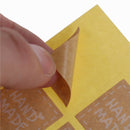200pcs/lot Round Hand Made Kraft Sealing Stickers Paper Labels Gifts Packagin,a