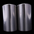 2 x Stainless Steel Rear Chrome Exhaust Tail Tip Pipe For Audi A4 B8 Q5