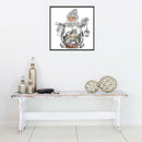 4 Sets Christmas Snowman 5D Diamond Painting Xmas Gifts Embroidery DIY Kit