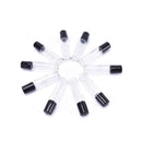 10Ml Roll On Glass Bottleessential Oil Perfume Metal Roller Ball Bottle- OZ