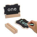Mini Chalkboard, 10 Pcs Blackboard With Stand for Party Wedding Table Number