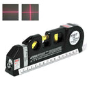 Multipurpose Level Vertical Horizon Measuring Tape Aligner Ruler Measurings HOT