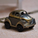Small hanging buckle bronze classic car punk pocket watch Classic cartoon c P1Q7
