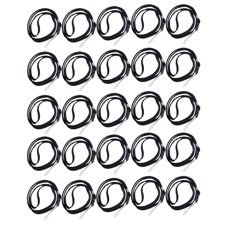 16" Black Neck Strap Lanyard Wrist Belt For Cellphone PDA Camera MP4 Players