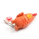 128M Cartoon Adorable Chicken Pen Flash Drive Storage Memory Stick USB 2.0
