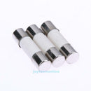 100PCS White Ceramic Car Fuse Box 5 x 20mm Automotive Insuranc Tube