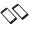 2Pcs Flat Humbucker Pickup Mounting Ring Frame ABS for Electric Guitar