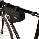 Waterproof Mountain Bike Triangle Bag Bicycle Frame Front Tube Bags (Black)