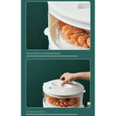 Plastic Food Cover Clear Kitchen Dish Dustpoof Cover Kitchen Tool 1 Tier