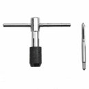 6pc Tap Wrench T Handle Sure Grip Chuck Metric Set M6 to M12
