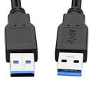 Super Speed USB to USB Cable Type A Male to Male Extension Cable for Hard Disk
