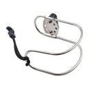 Stainless Steel Horseshoe Lifebuoy Swimming Ring Holder for Yacht Ship Boat