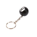New Black 8 Billiard Ball Key Chain Bag Accessories Keyring Car Key Holder Gi&+