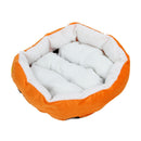 Large Waterproof Warm Soft Fleece Puppy Pet Dog Cat Bed House Basket Nest M F5P8