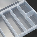 Plastic 8 Compartments Multifunctional Electronics Tool Parts Gadgets