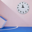 Ballet Time Wall Clock Ballerina Dancer Ballet Decorative Clock Wall Watch