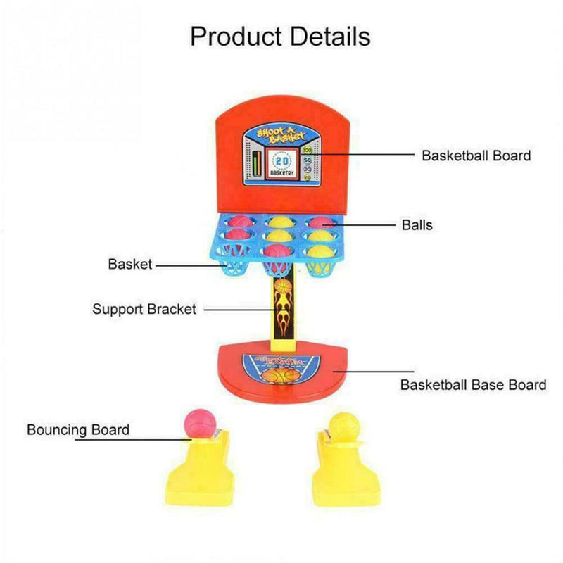 Folding Basketball Finger Rack Mini Shooting Set For Child Toys UK Game Z0U6