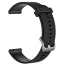 Silicone Adjustable 18mm Watchband Wrist Strap for Ticwacth C2 (Black)