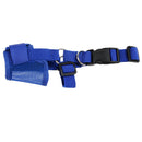 2pcs Adjustable Dog Mouth Cover Anti-Biting Muzzle For