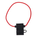 5pcs 16AWG Car Inline Blade Fuse Holder Waterproof Cap Circuit Protection