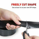 Auto Car Carbon Fiber Door Plate Bumper Sill Scuff Cover AntiScratch M6J8 F3Z9