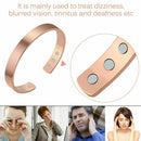 Magnetic Copper Bracelet Healing Therapy Arthritis Pain Relief Bangle Cuff  ***