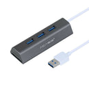 Acasis High Speed Usb 3.0 Hub 3 Ports Aluminum Alloy Usb Distributor Hub Us