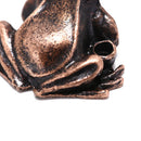alloy frog incense burner holder flower statue censer plate for sticks cone  JR
