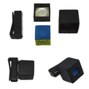 Pool Billiards Snooker Magnetic Cue Chalk Holder Case With Belt Clip  M&O