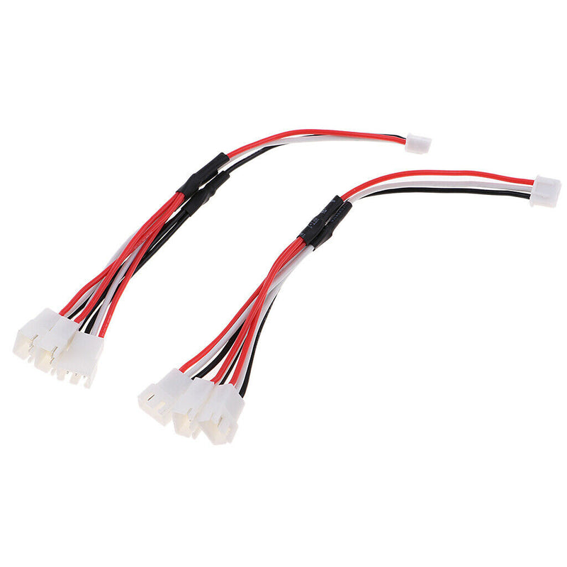 2pcs 2S JST-XH 16cm Parallel Balance Adapter Cable Wire - Balance 3 At Once