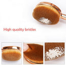 1 PCS The New Mermaid Makeup Brush Foundation Oval Brushes One Set