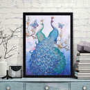 5D DIY Special Shaped Diamond Painting Peacock Cross Stitch Embroidery Kit