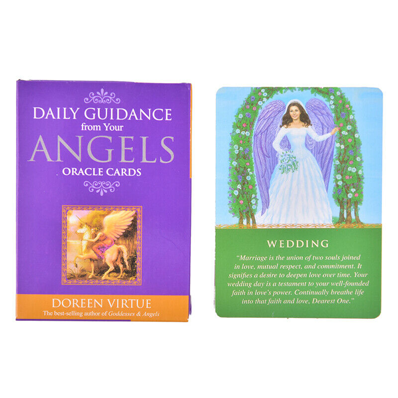 Tarot Cards Daily Guidance Angel Oracle Card Deck Table Game Playing Cards B Hn