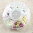 7 Slot Tablet Pill Medicine Sorter Box Holder Travel Storage-OrganizerCon H L4D8