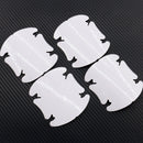 Useful 4pcs Invisible Clear Car Door Handle Guard Film Paint Scratch Protector