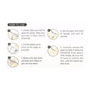 Love Temporary Tattoos Stickers Love Letters Patterns Waterproof Tattoo BodyZFC~