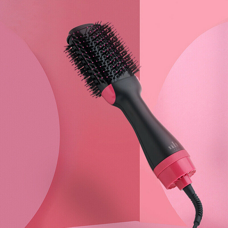2 in 1 Multifunctional Hair Dryer&Volumizer Rotating Hair Brush Roller Rota